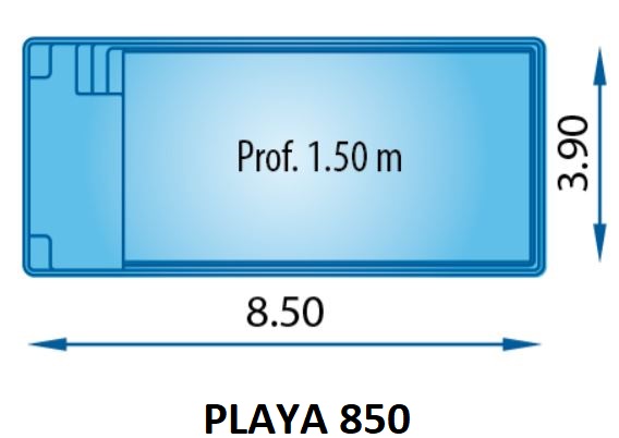 PLAYA 850